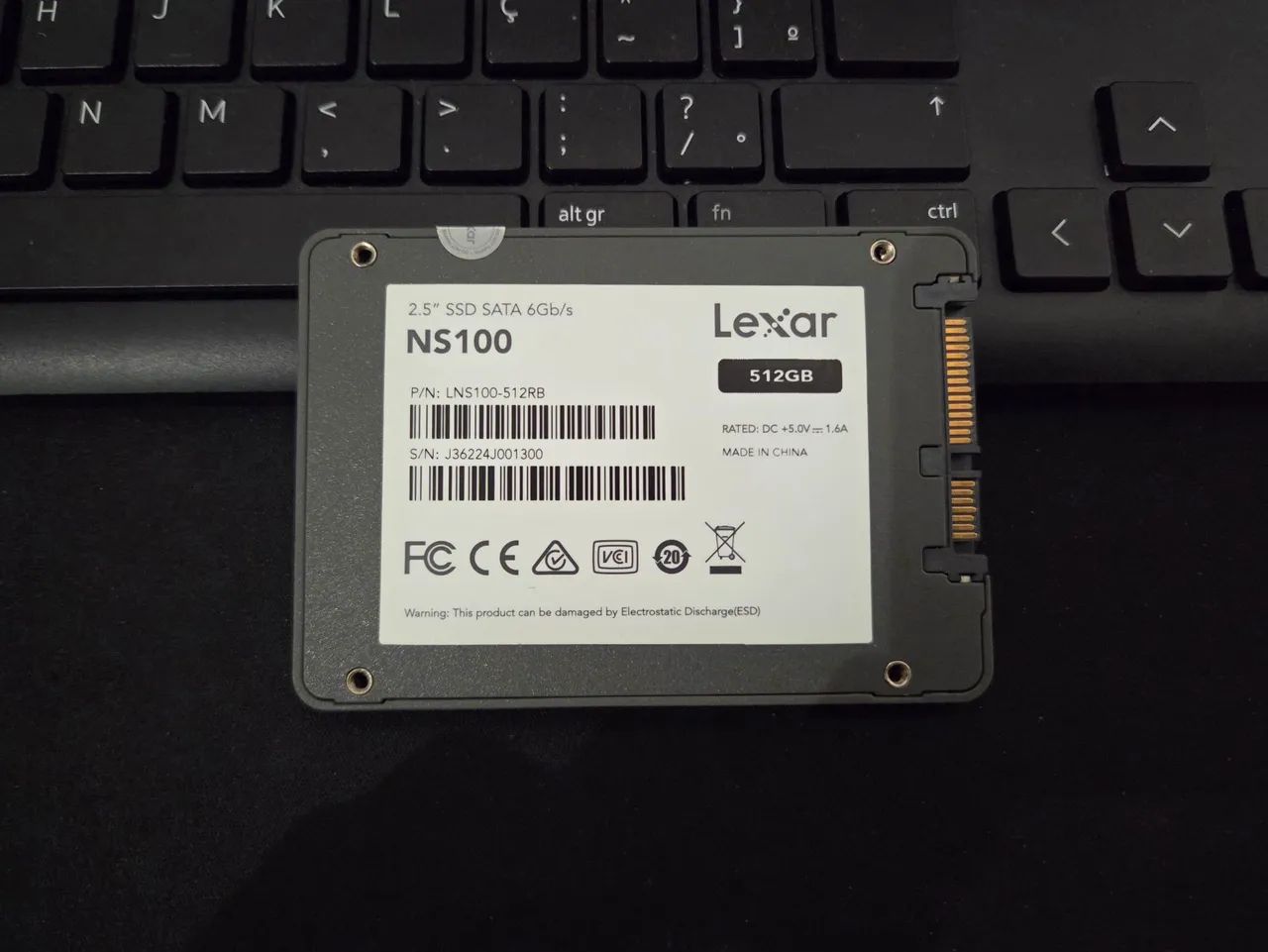 SSD Lexar NS100 512gb Sata 3 2.5" - Foto 2