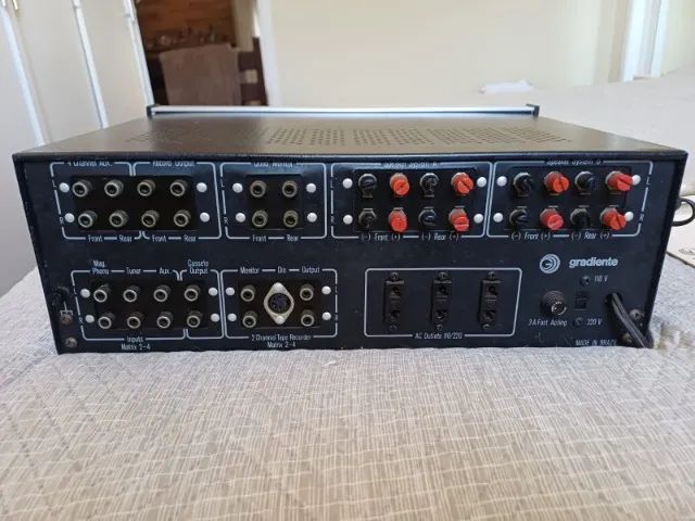 Amplificador Quadrifonico Gradiente SQ1400 - Foto 5