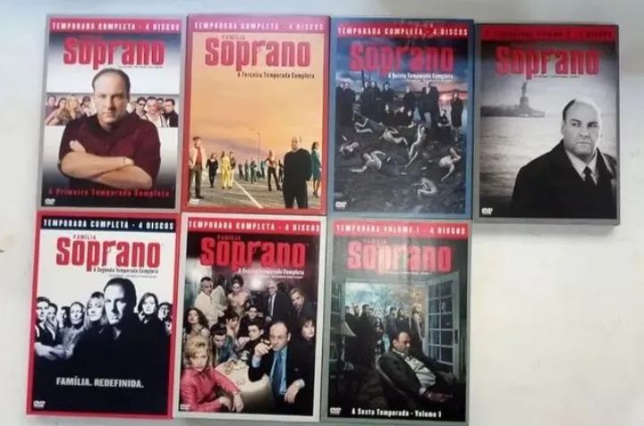 Box filme DVD família soprano - Foto 2
