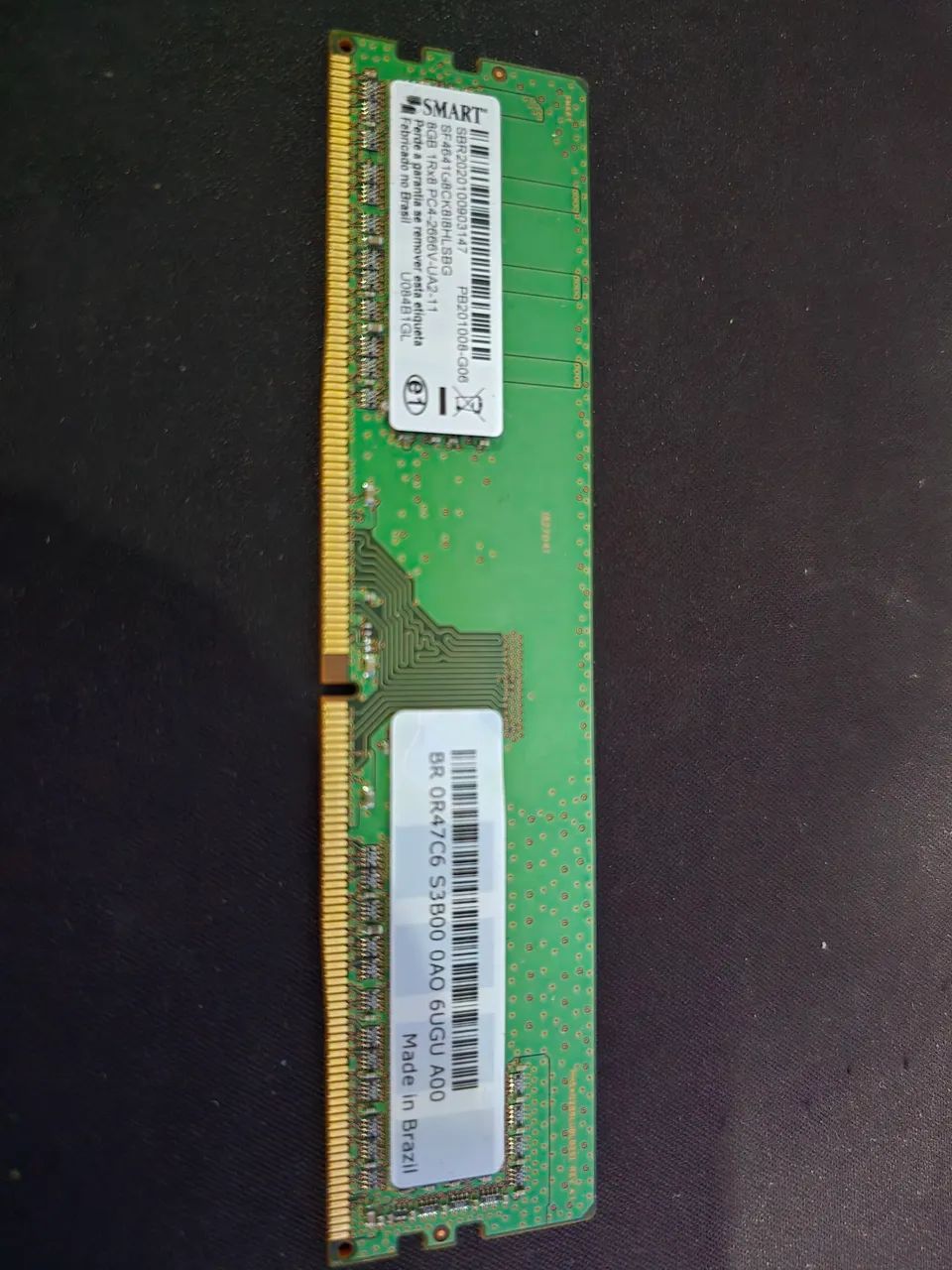 Memória RAM Desktop SMART 8GB DDR4 2666MHz (PC4-2666V)