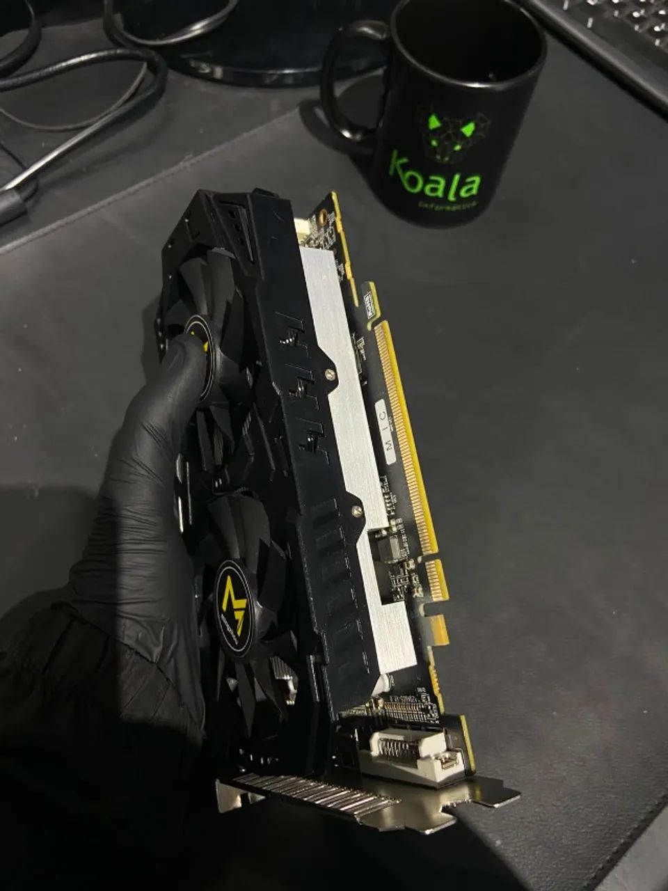 PLACA DE VÍDEO MINGZHOU AMD RX 580 8GB - Foto 2