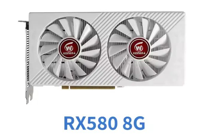Placa de vídeo RX 580 8GB DDR5 Veineda nova lacrada com garantia! - Foto 3