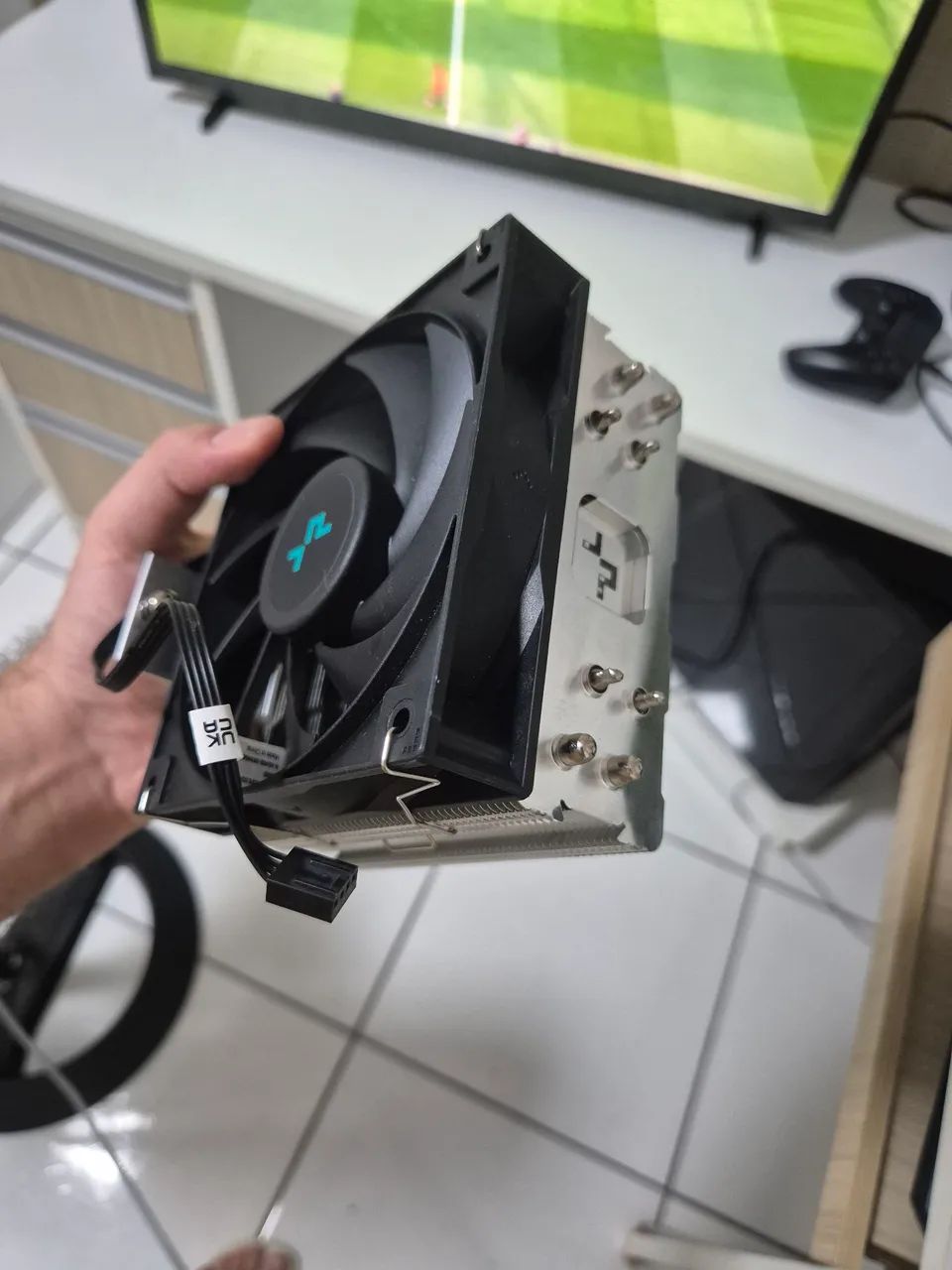 Processador i5 12400f com air cooler ag400 - Foto 3