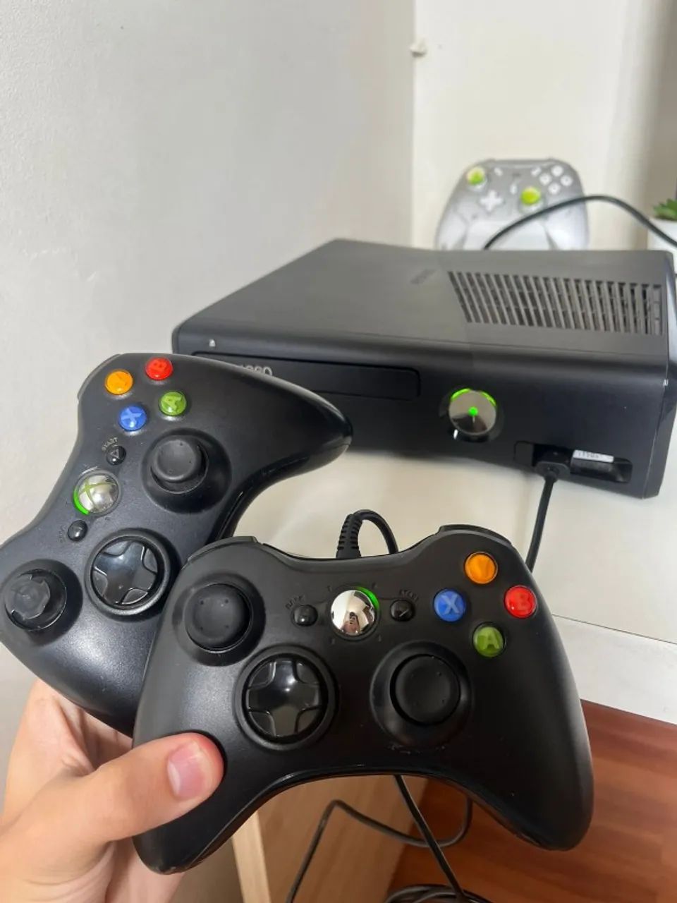 xbox 360 com 2 controles