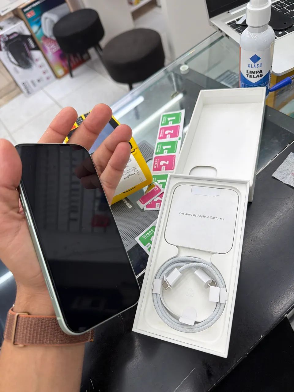 iPhone 15 128 GB Verde - Foto 4
