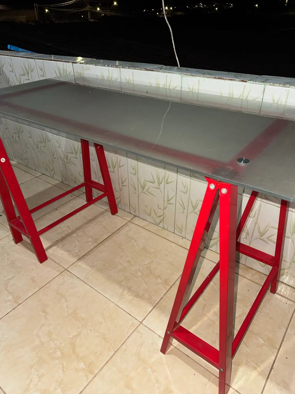 Mesa vidro para estudo  - Foto 2