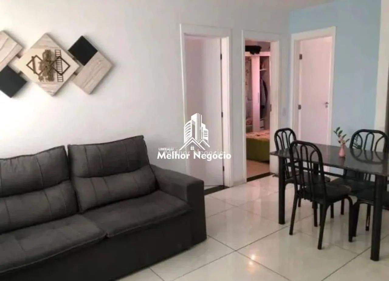 Apartamento à venda em Paulínia, Parque Bom Retiro, com 2 quartos, com 47 m² - Foto 2