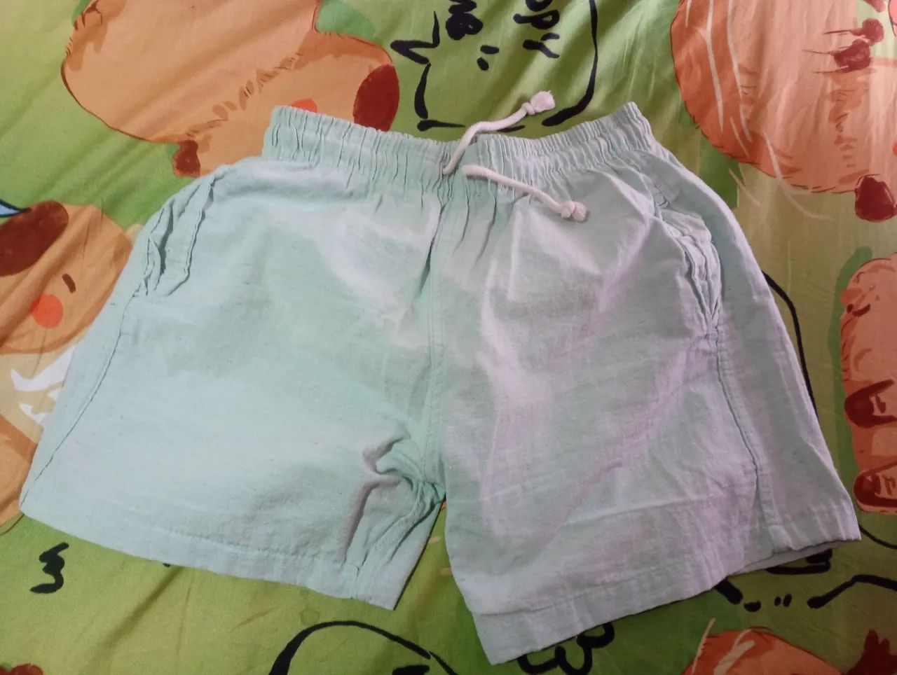 Shorts de linho moderno mais curto - Foto 3
