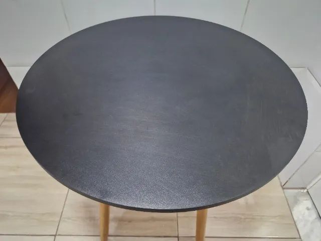 Mesa Eiffel Redonda 70cm para Sala De Jantar - Foto 4