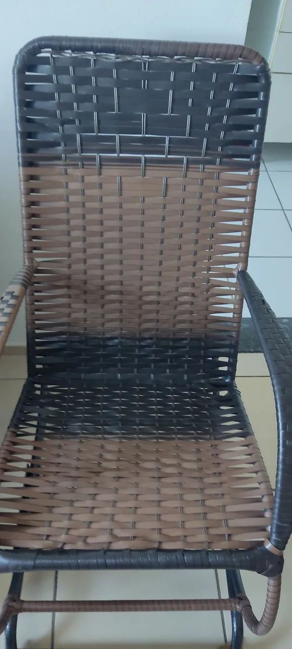 Cadeira de balanço 4 molas Nova 