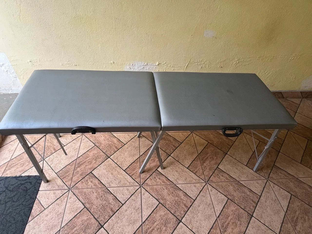 Maca Portatil Dobrável Cor cinza - Foto 2