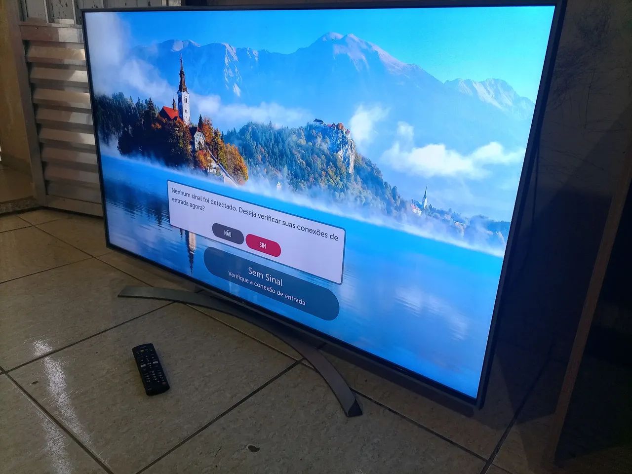 Smart LG 49 polegadas 4k nova - Foto 2