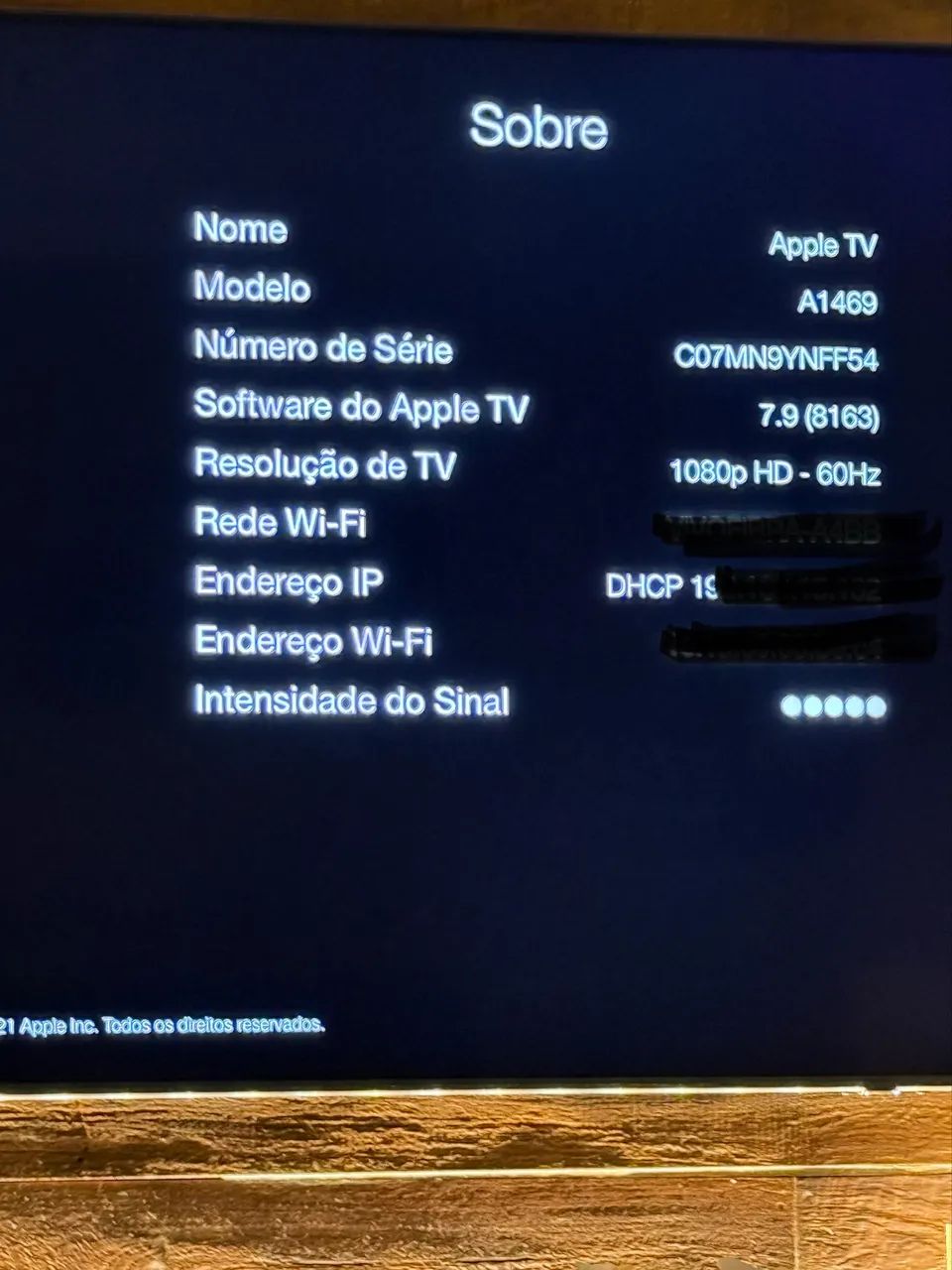 Apple TV 3ª Geração + Controle Original - Funcionando - Foto 3