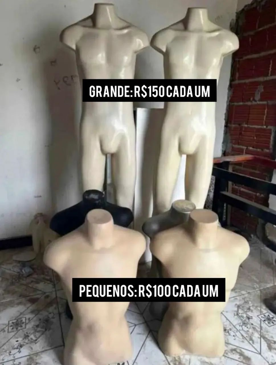 Manequins para lojas (boneco pra roupas)