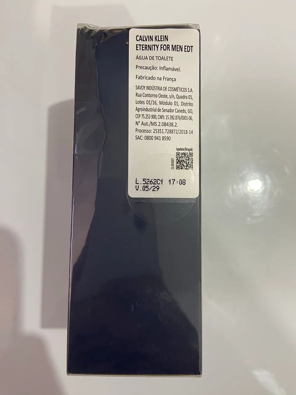 Perfume Calvin Klein Eternity Masculino Eau De Toilette 100Ml - Foto 2
