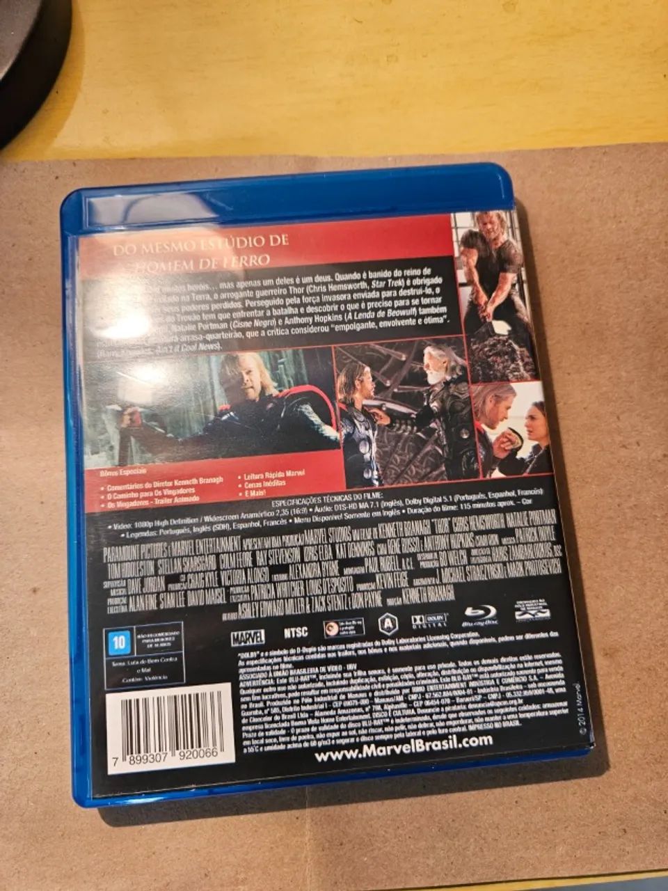 Blu-ray Thor Marvel Studios Original - Foto 2