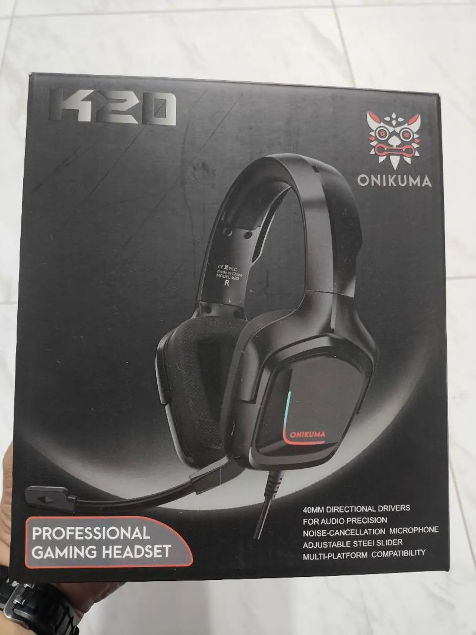 Headset onikuma k20 