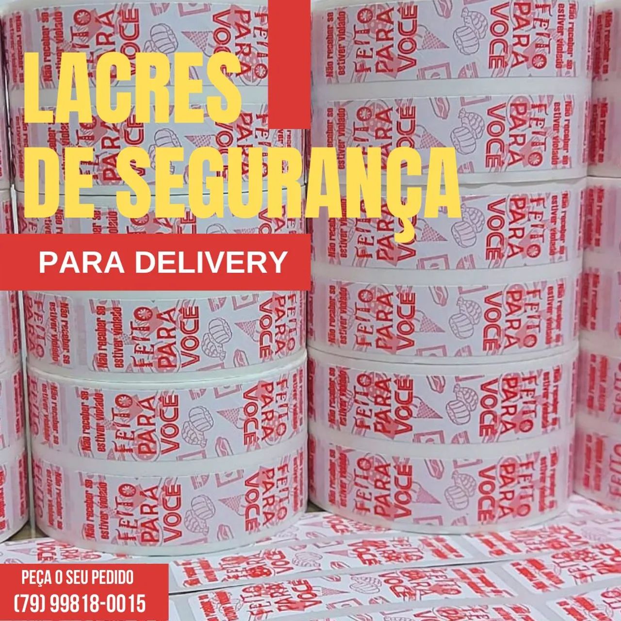 Lacres Serrilhados para delivery  - Foto 3