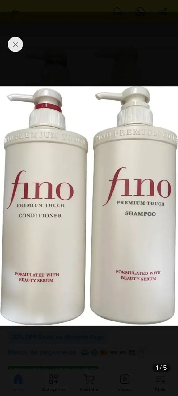 Shampoo e Condicionador 