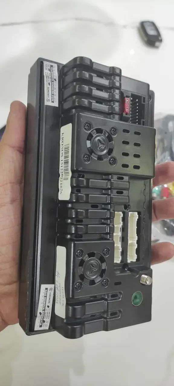 Central Multimídia Kronos 7" Android - Apple CarPlay, Android Auto - Analiso trocas - Foto 3
