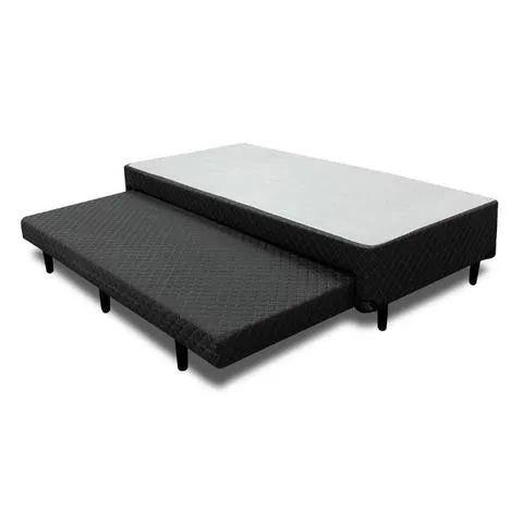 CAMA BOX BASE COM AUXILIAR CASAL PROMOÇÃO 