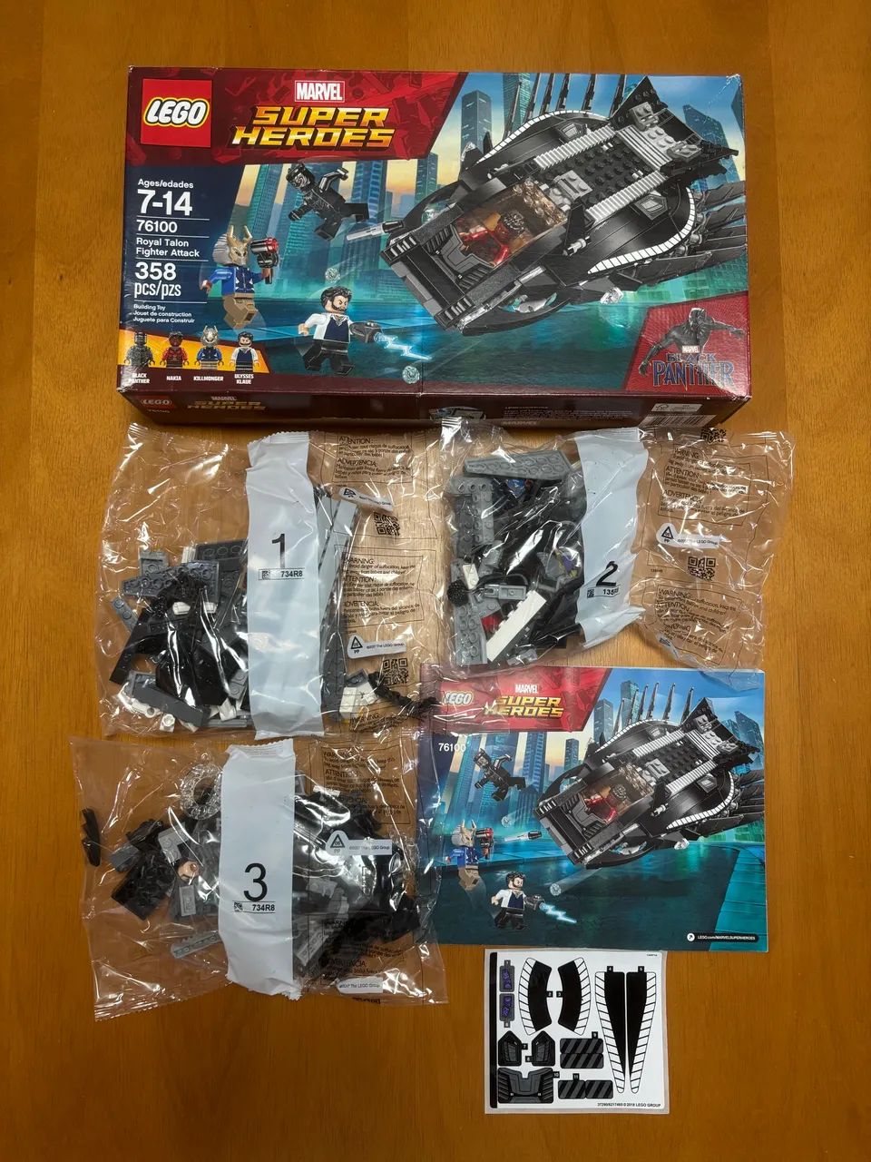 LEGO 76100 MARVEL SUPER HEROES ROYAL TALON FIGHTER ATTACK