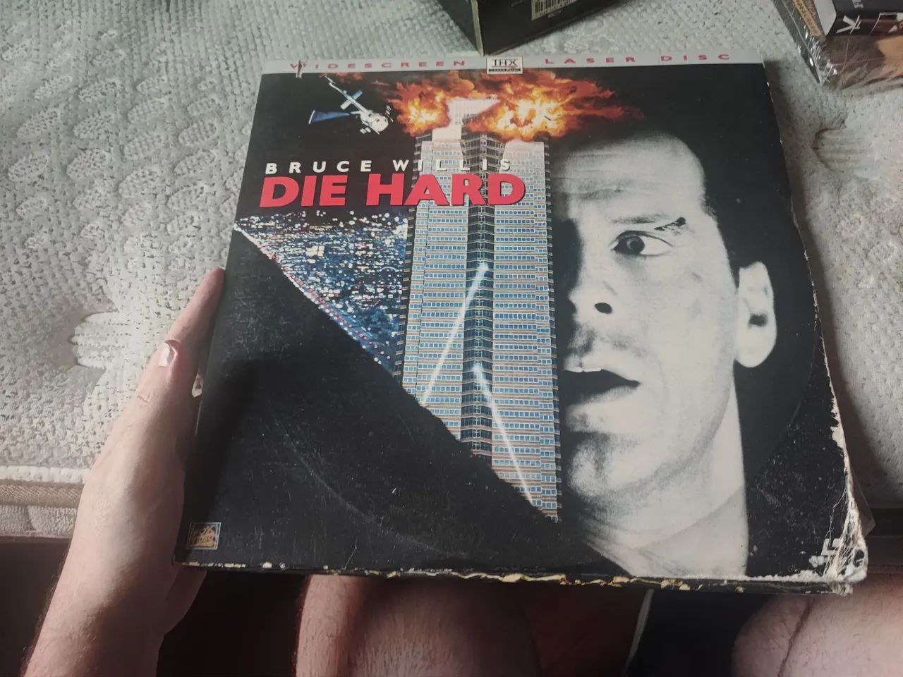Laser disc Die hard Bruce Willis 