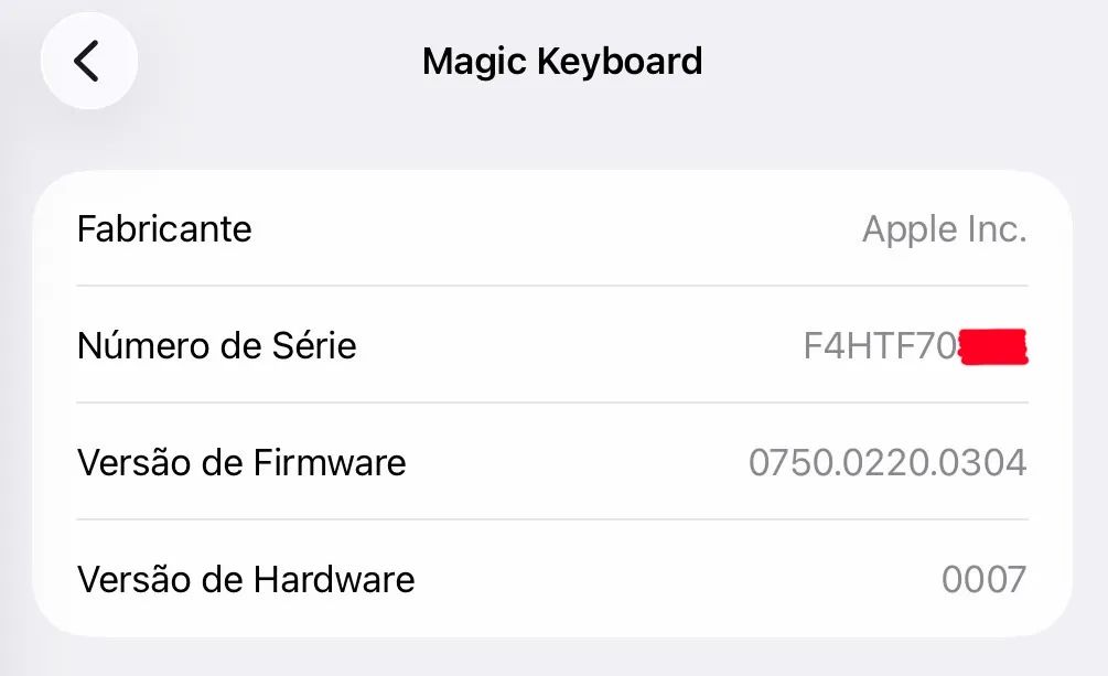 Magic Keyboard original Apple ( para ipad pro m4 e m5 de 11 polegadas ) seminovo - Foto 3
