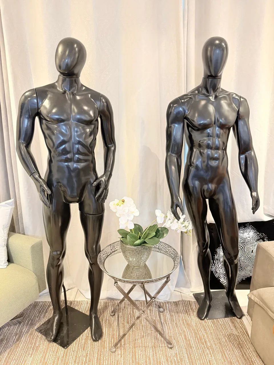 Kit com 02 Manequim bombado masculino 