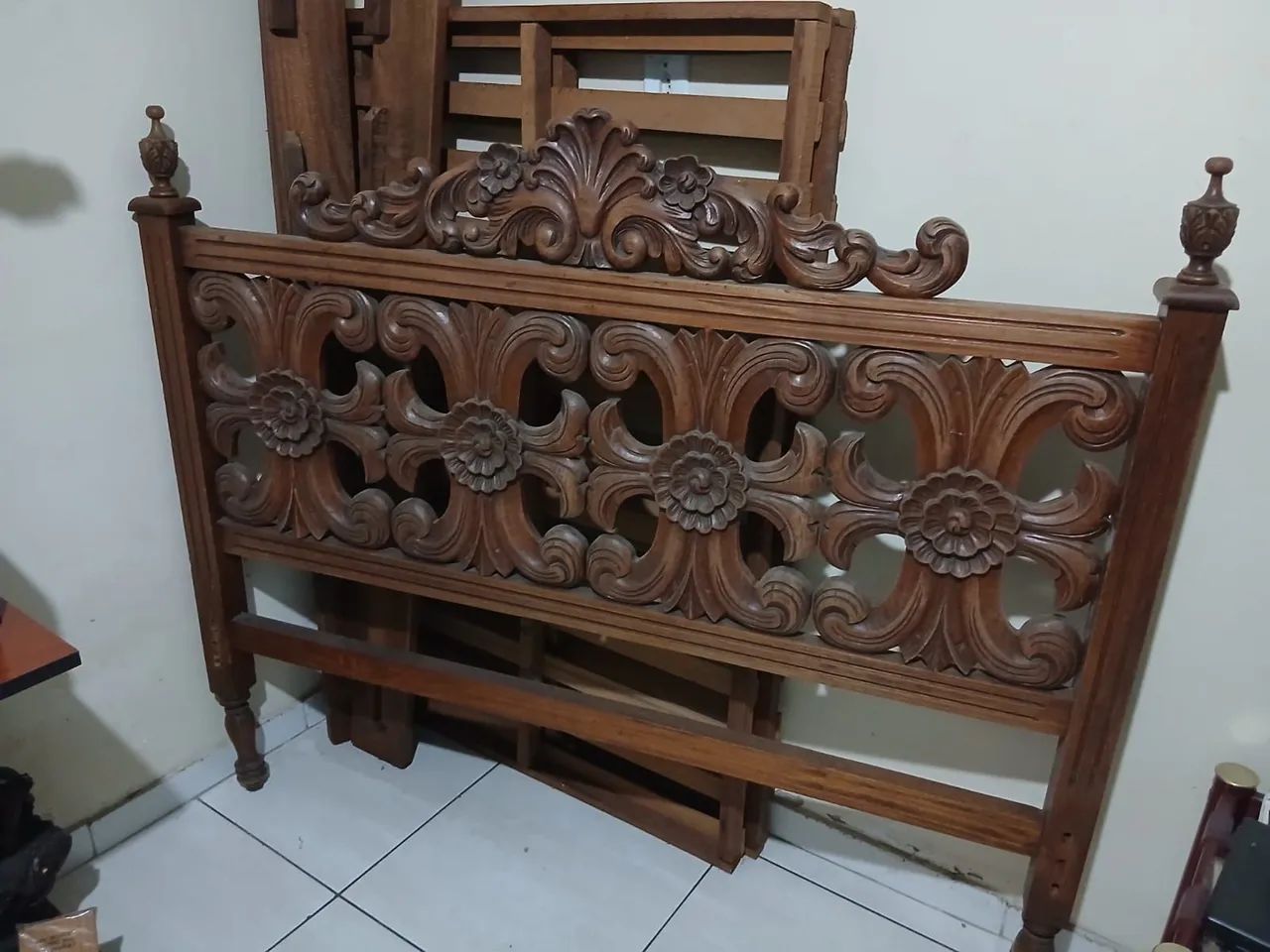 Cama madeira colonial - Foto 2
