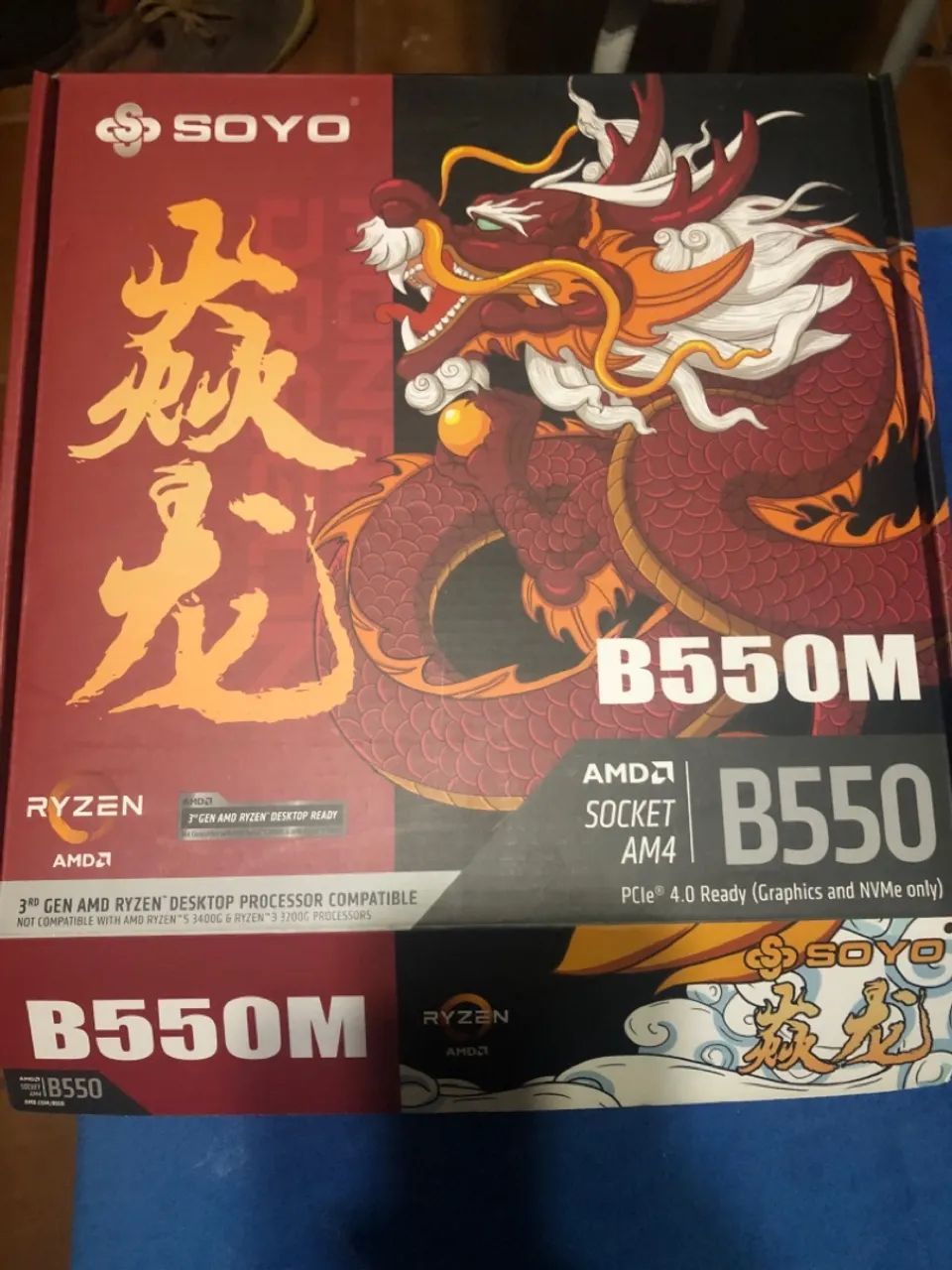 Placa mãe B550m SOYO 