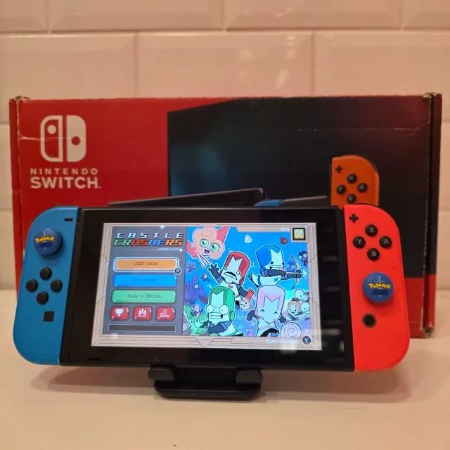 Nintendo Switch V2 Desbloqueado - 32Gb e 128Gb Micro SD