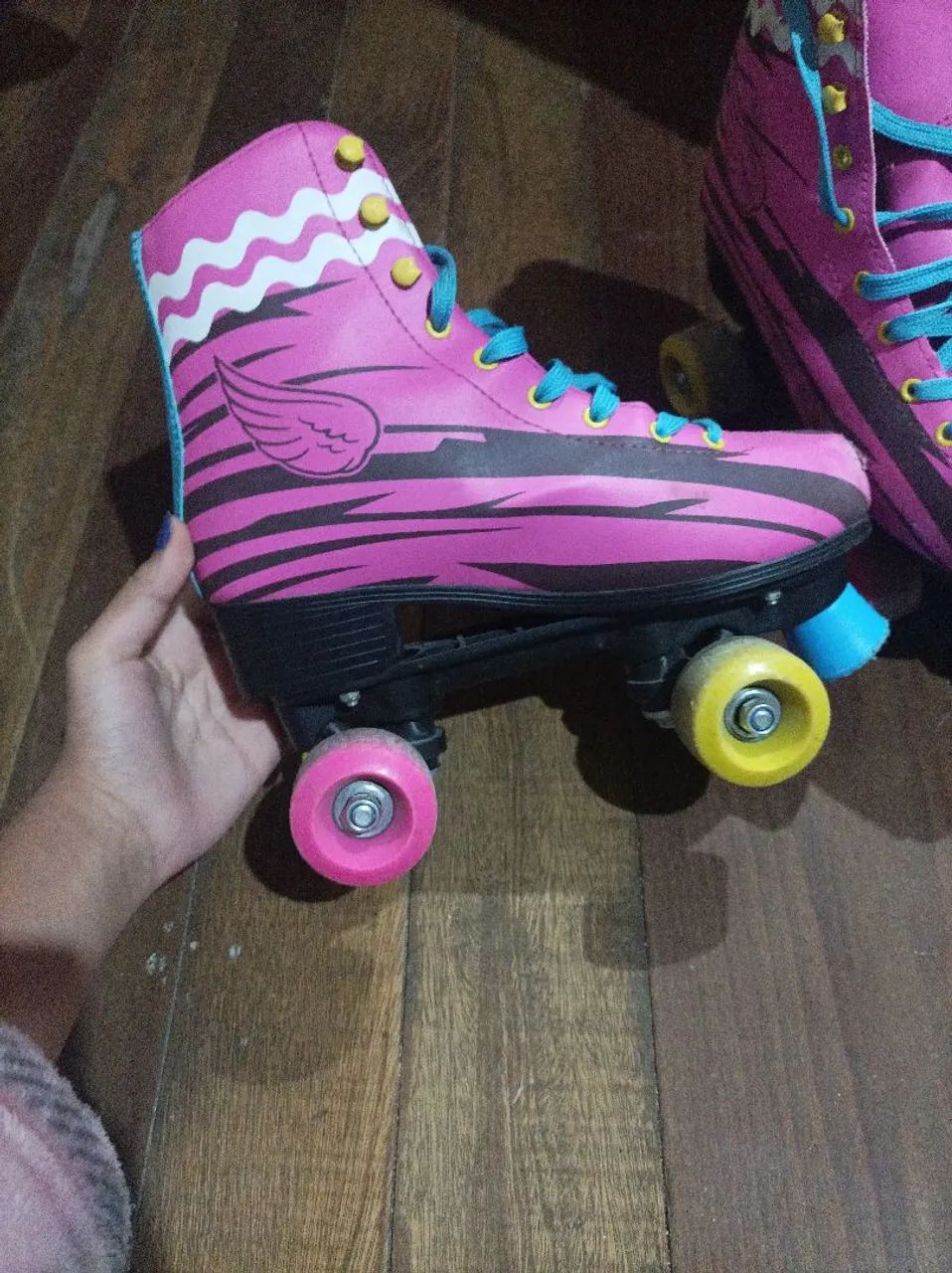 Patins tamamho 38/40 de soy luna - Foto 3