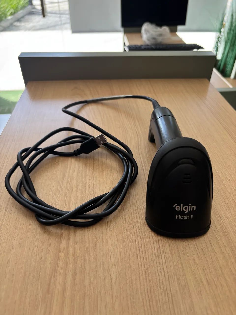 LEITOR DE CÓDIGO DE BARRAS ELGIN FLASH II (USB)