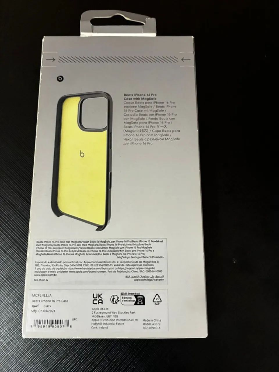 Capa da Beats para iPhone 16 Pro com MagSafe Preto Meia-Noite - Apple - Foto 5