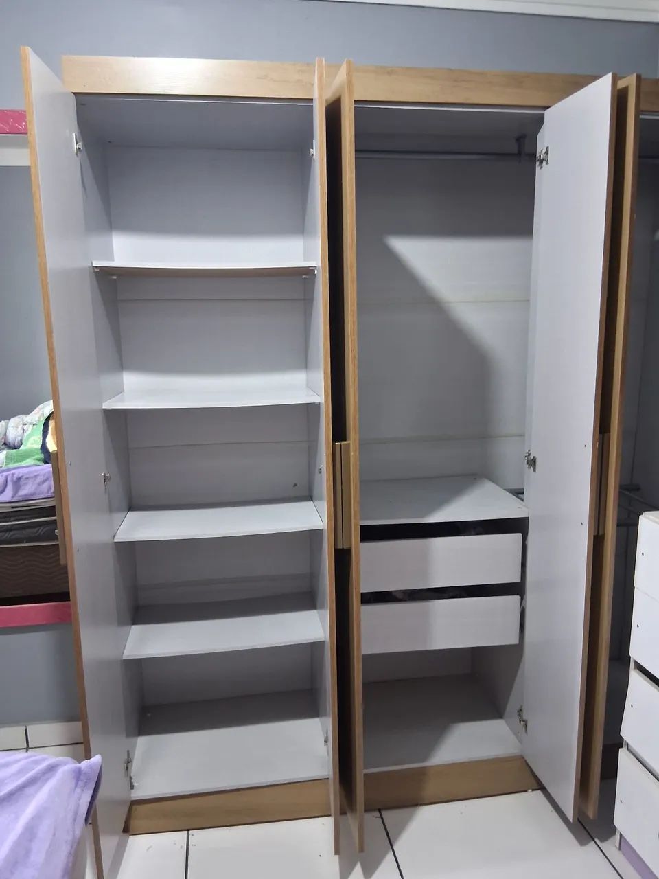 Guarda roupa 6 portas  - Foto 4