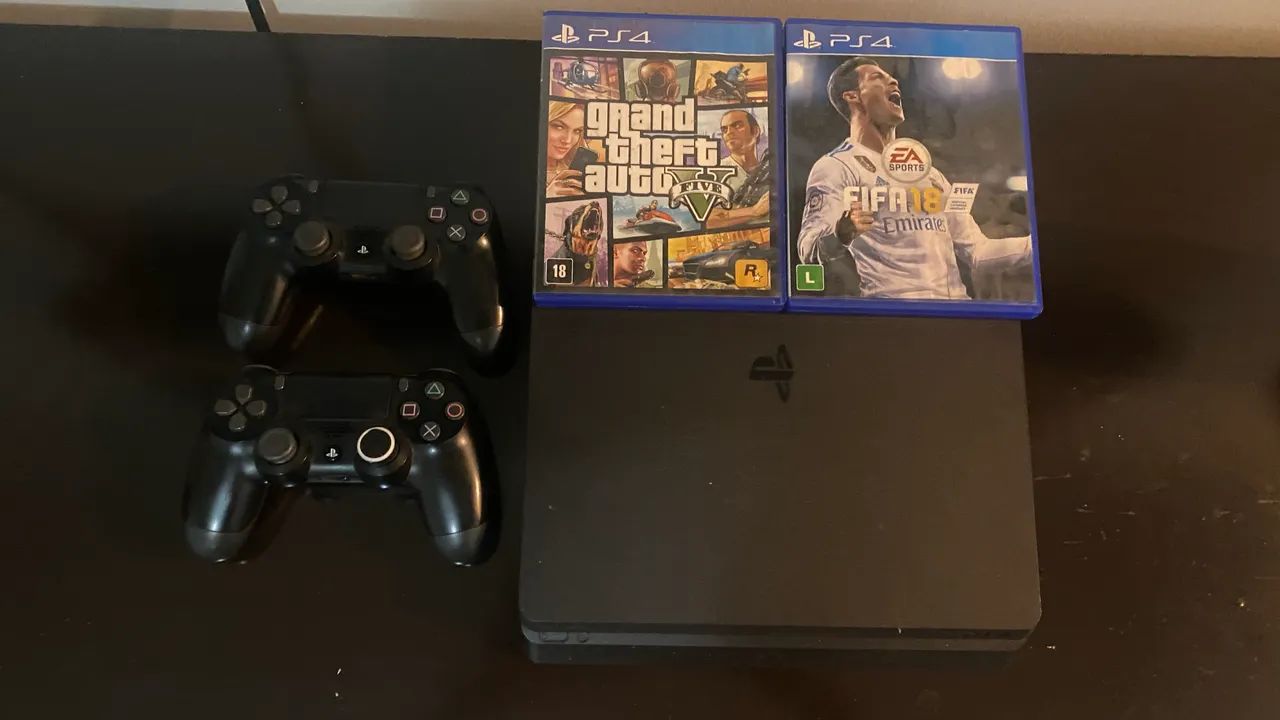 ? PS4 Slim + 2 Controles ? Excelente Estado! - Foto 4