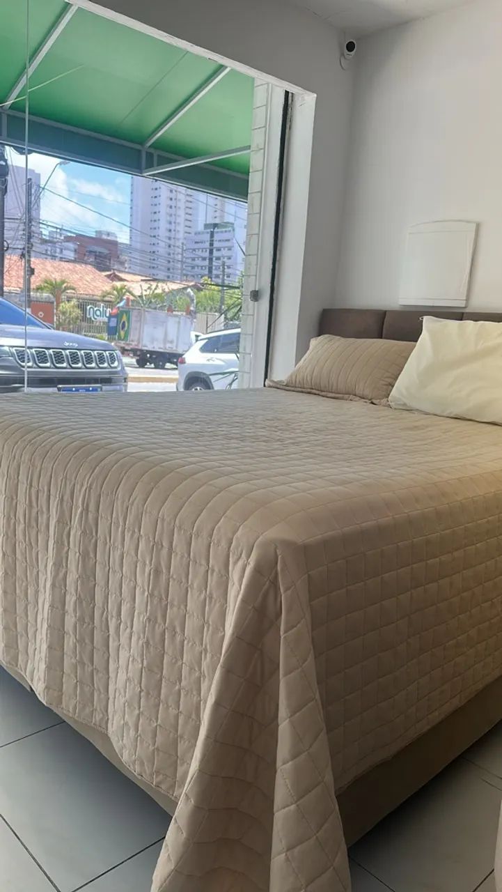 Cama casal padrão Arpoador 