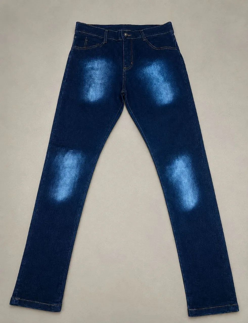 Calça Jeans Masculina Azul Nova Slim - Foto 3