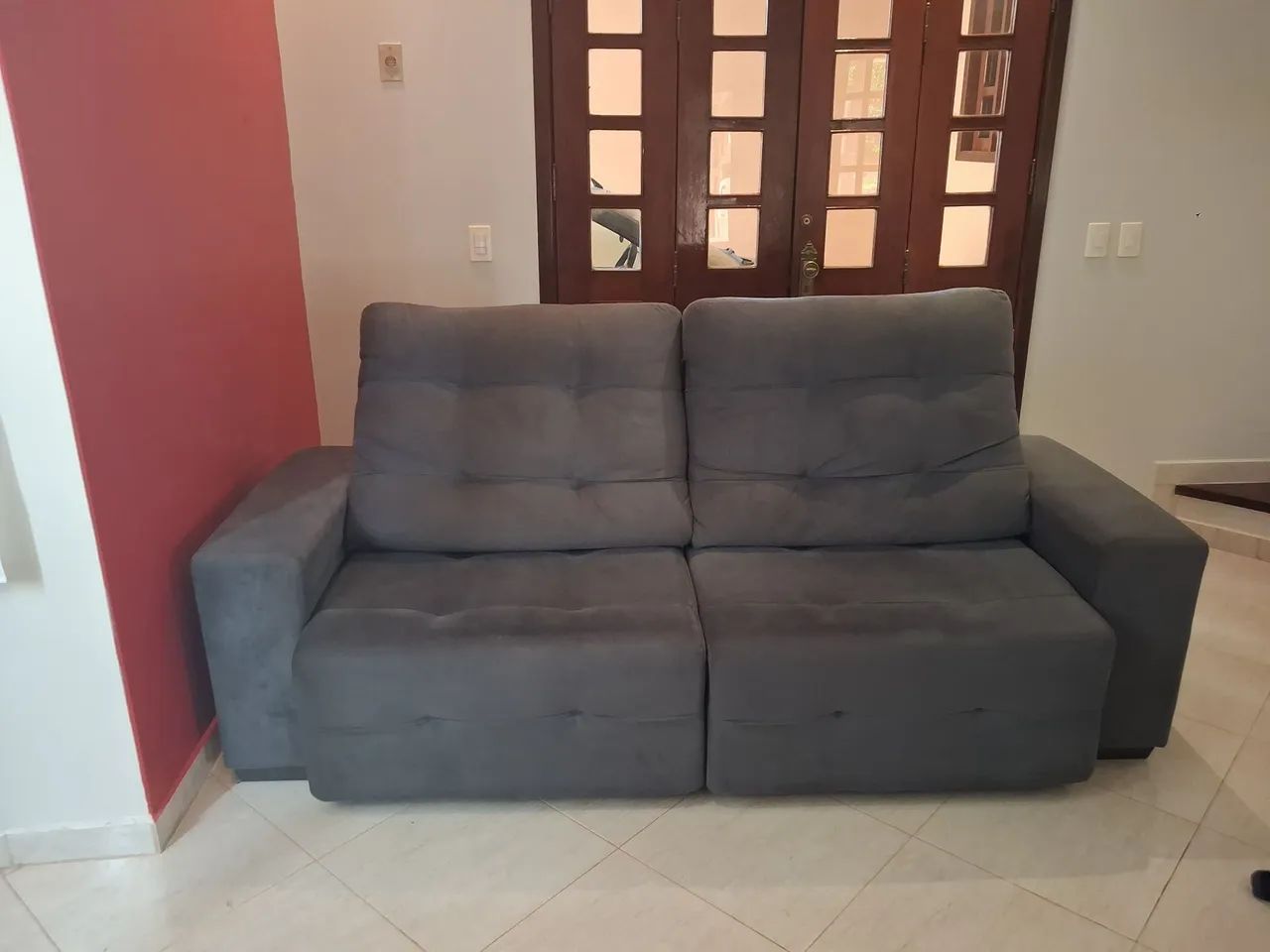 SOFÁ CAMA RETRATIL 4 LUGARES