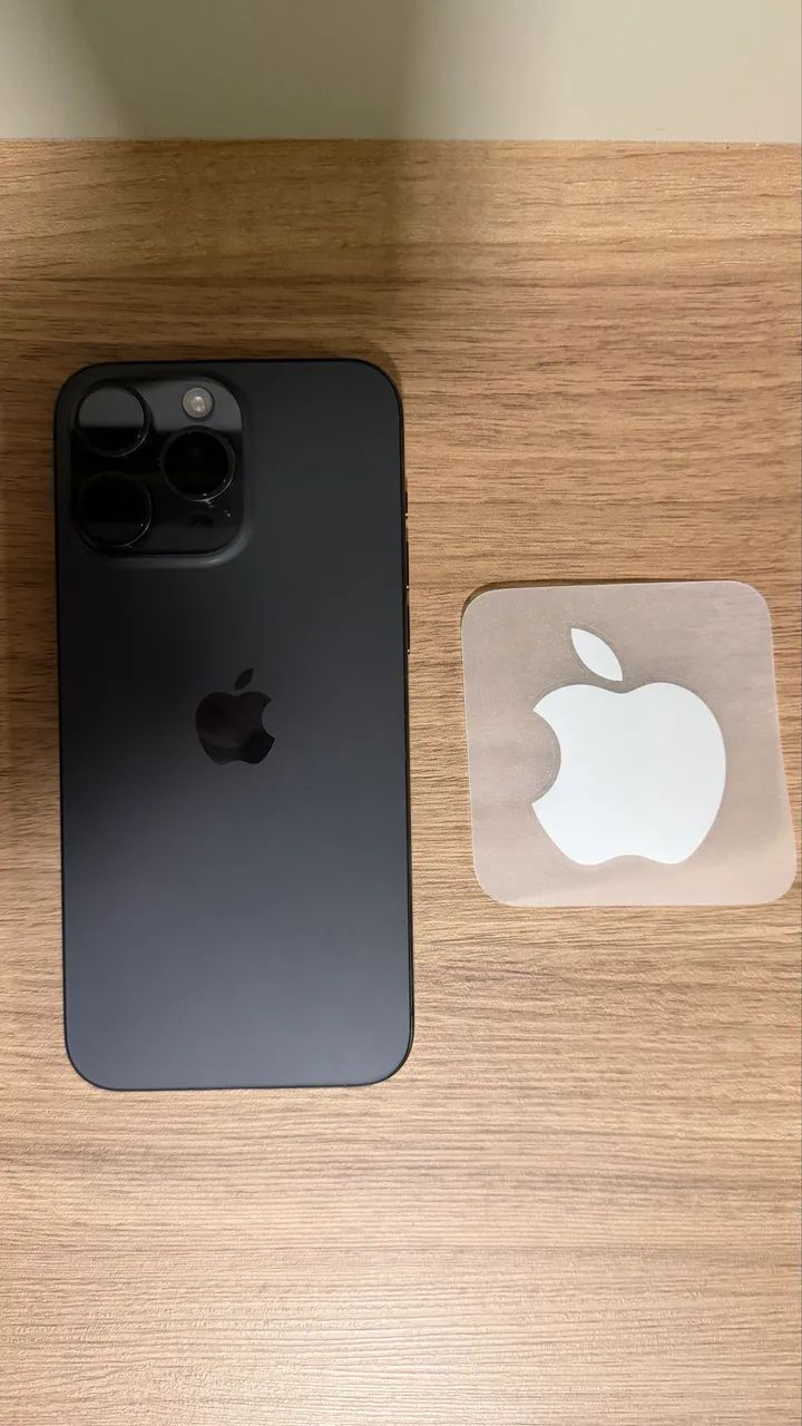 iPhone 15 pro max 256gb preto titânio  - Foto 3