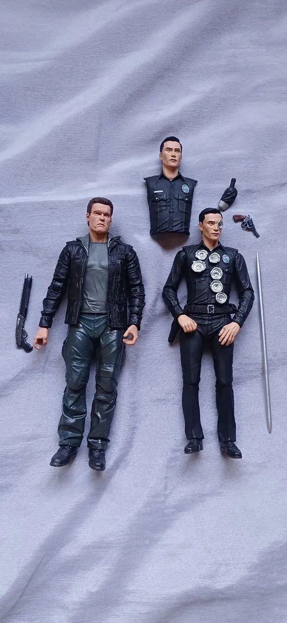 Neca Terminator Gênesis, 2 Pack T800 e T1000