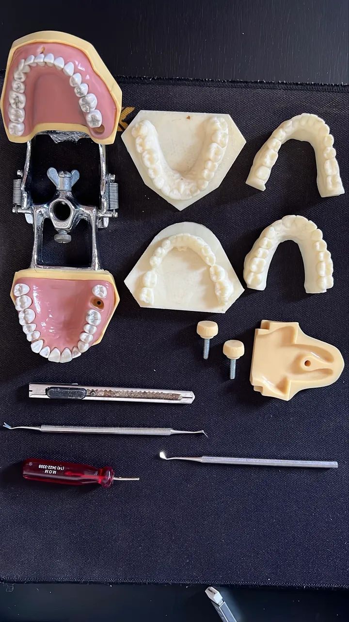 Manequim MOM dentística + Acessórios 