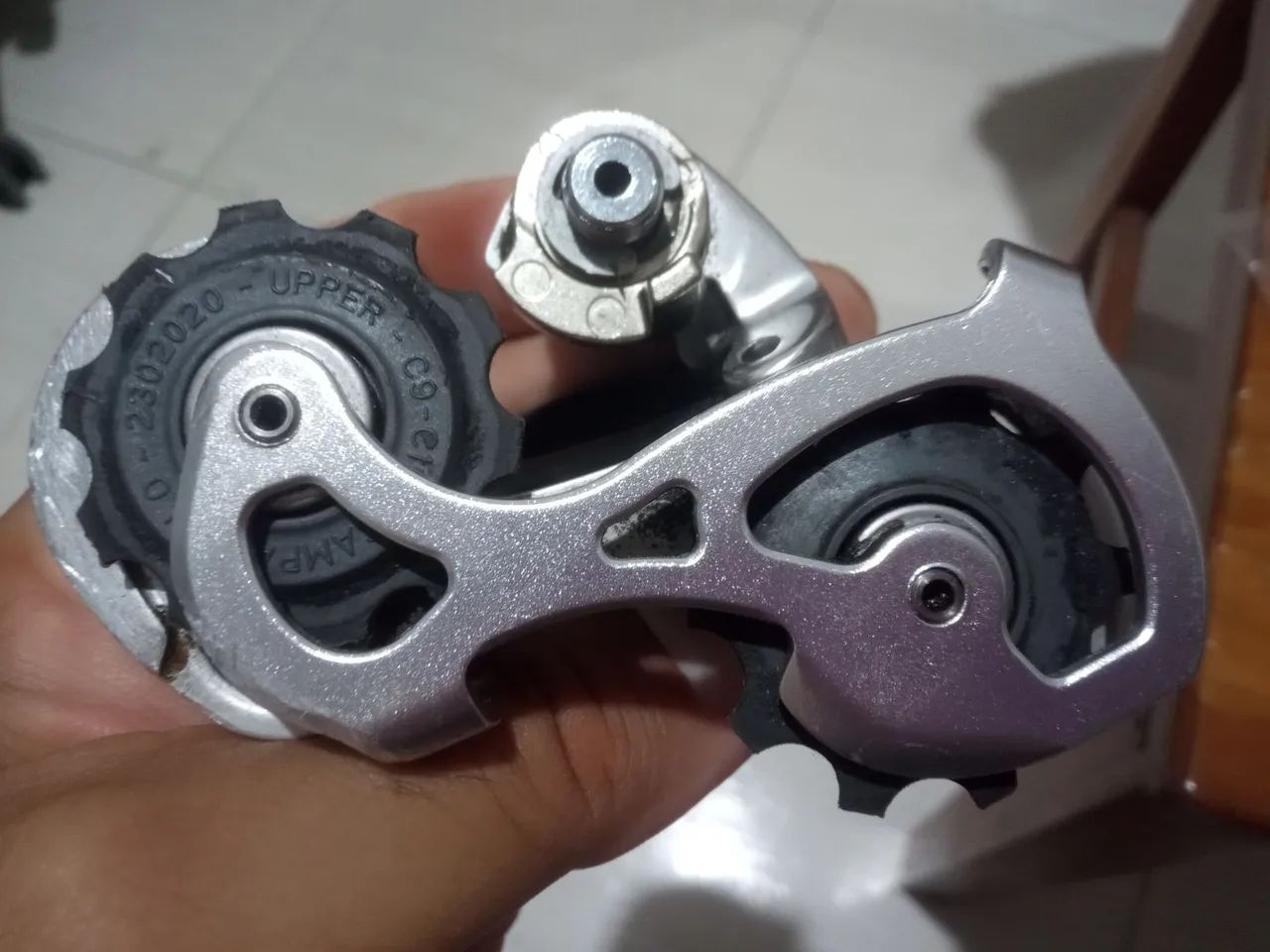 Câmbio traseiro Campagnolo Chorus 10v. - Foto 2