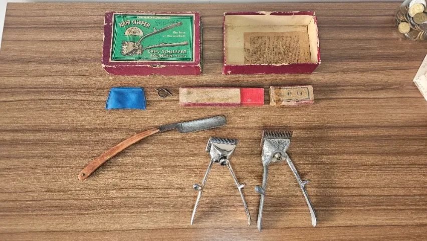 Kit Vintage de Barbearia - Carl Schlieper Solingen Germany