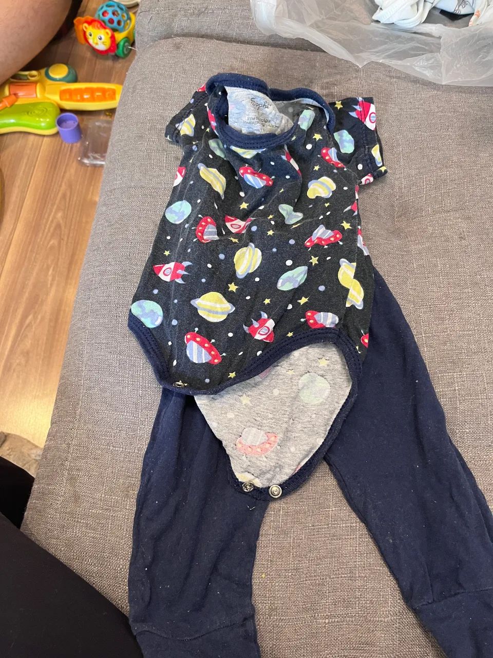 Conjunto para bebê planetas