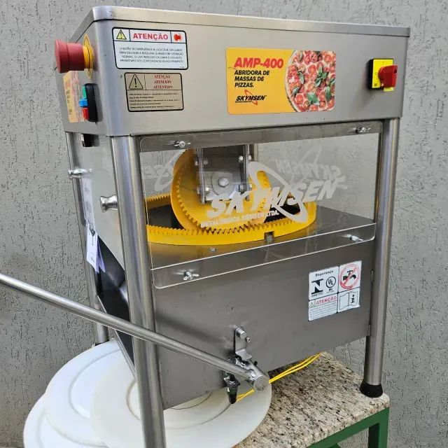 Abre Pizza Skymsen Modeladora de Massa de Pizza (usada) estudo troca - Foto 6