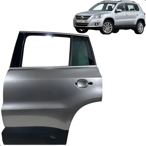 Porta Traseira Esquerda Tiguan 2009 2010 2011 2012 2013 2016 Traseira Esquerda Cinza