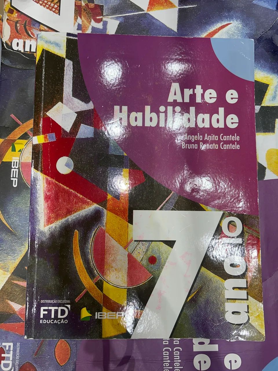 Arte e habilidade. 7? ano. ISBN: 978-85-342-4223-3