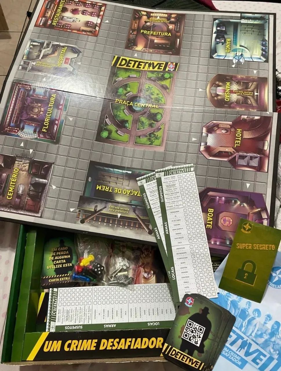 Jogo de tabuleiro Detetive - Foto 2